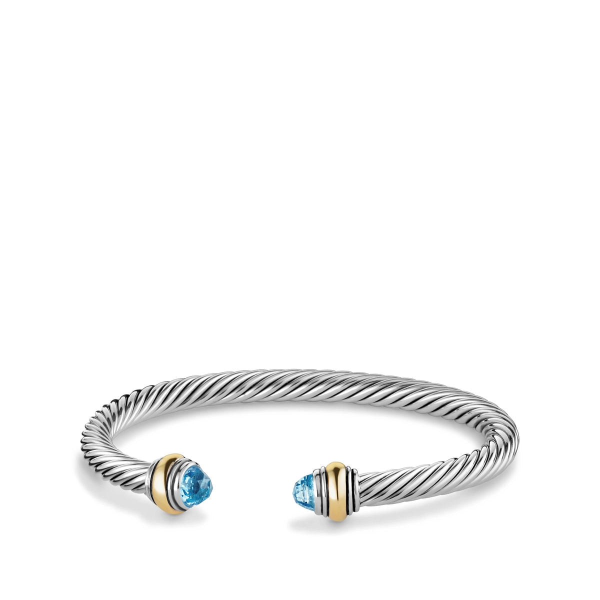 David Yurman Bracelets in Mixed Metals containing Blue topaz  B12381S4ABTM
