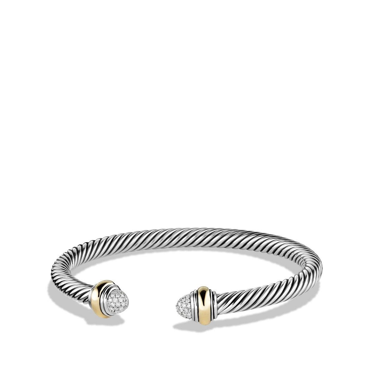 David Yurman Bracelets in Mixed Metals containing Diamond B12381DS4ADIM