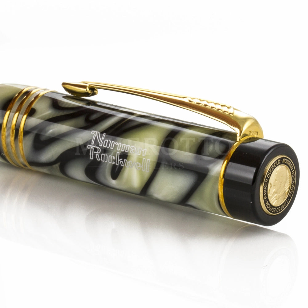 Parker Duofold Norman Rockwell Limited Edition Fountain Pen (Pre