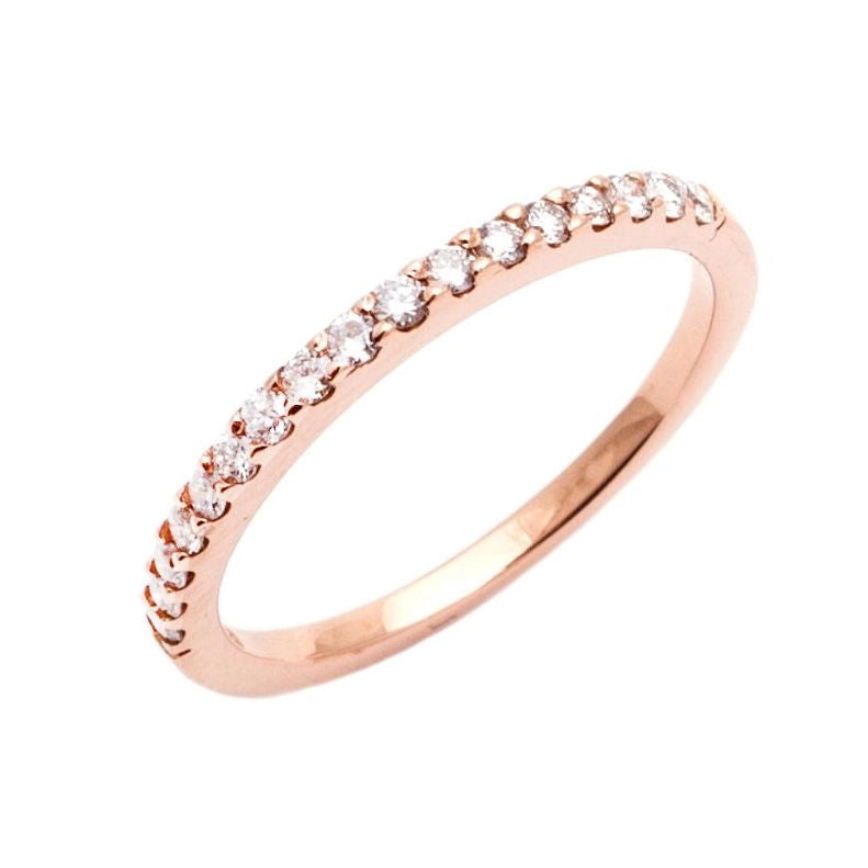 Wedding Bands Wedding Rings in Rose Gold containing Diamond 277752