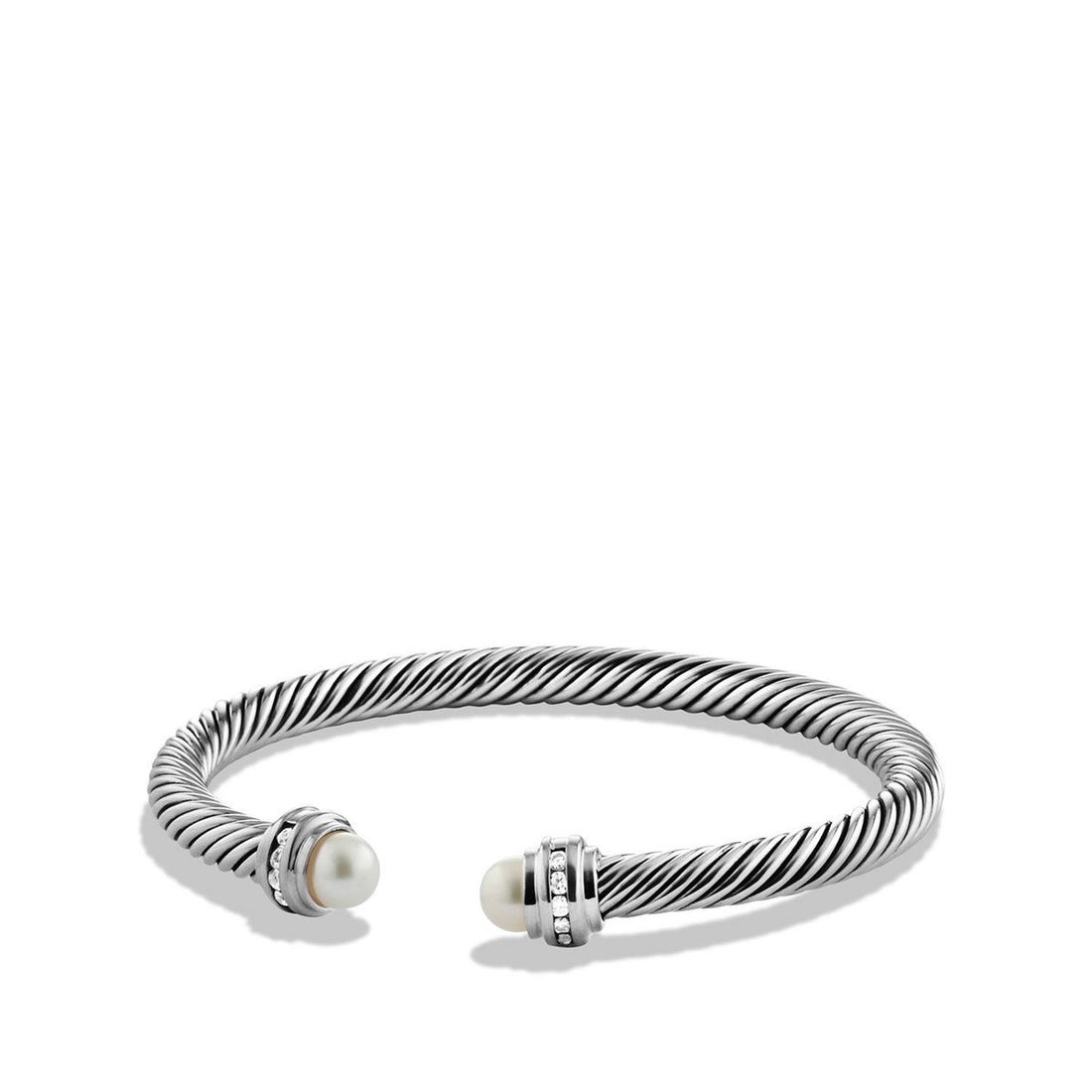 David Yurman Bracelets in Silver containing Multi-gemstone, Diamond, Pearl B04182SSDPEDIM