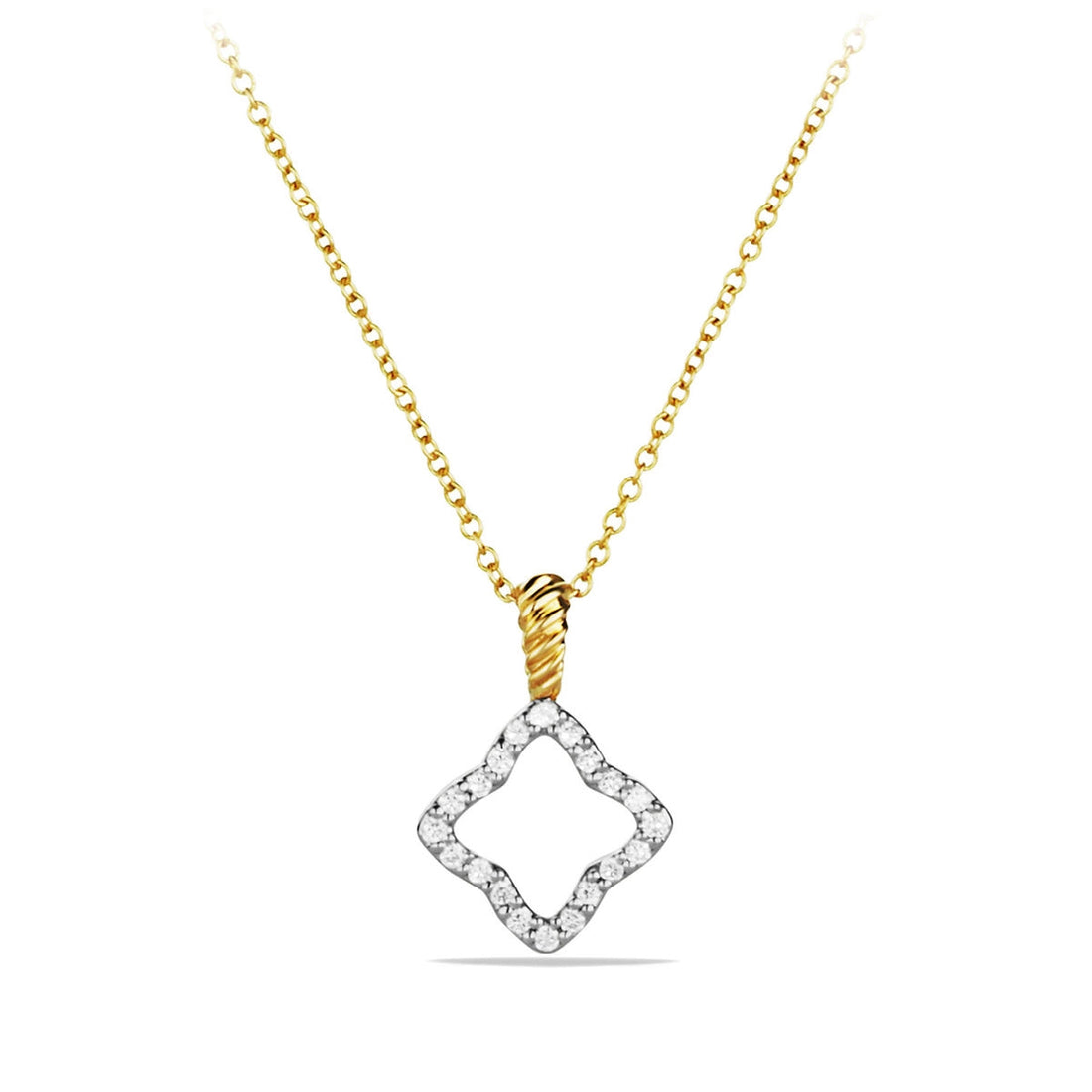 David Yurman Necklaces in Yellow Gold containing Diamond N0879188ADI18