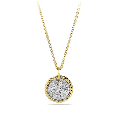 David Yurman Necklaces in Yellow Gold containing Diamond N12214D88ADI18