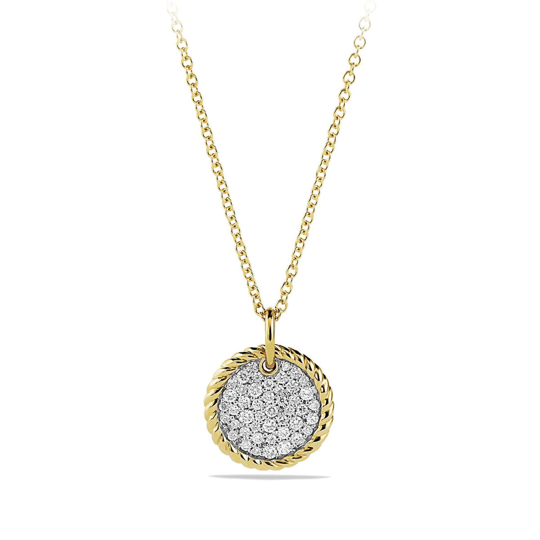 David Yurman Necklaces in Yellow Gold containing Diamond N12214D88ADI18