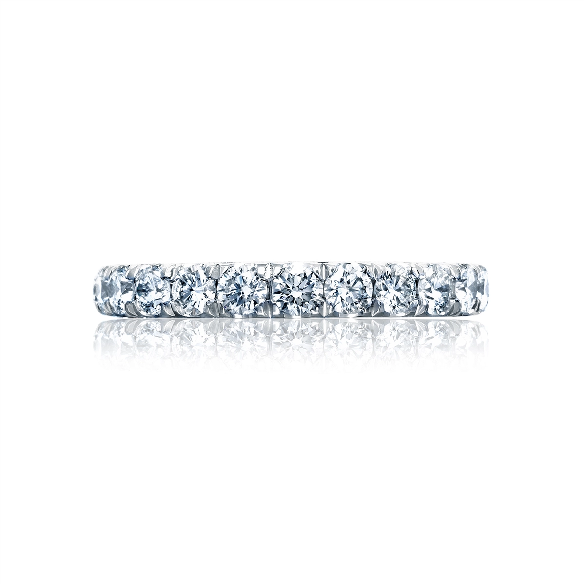 Tacori Wedding Rings in Platinum/Palladium containing Diamond HT 2623 B 3/4