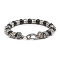 csv_image William Henry Bracelet in Silver containing Black onyx BB4