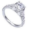 Gabriel & Co Engagement Rings in White Gold containing Diamond ER11737R6W44JJ
