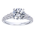 Gabriel & Co Engagement Rings in White Gold containing Diamond ER11737R6W44JJ