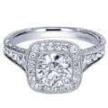 Gabriel & Co Engagement Rings in White Gold containing Diamond ER8794W44JJ