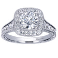 Gabriel & Co Engagement Rings in White Gold containing Diamond ER8794W44JJ