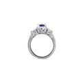 Engagement Collections Rings in White Gold containing Multi-gemstone, Diamond, Sapphire 347751