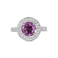 Engagement Collections Rings in White Gold containing Amethyst, Multi-gemstone, Diamond 348072