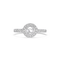 Engagement Collections Rings in White Gold containing Amethyst, Multi-gemstone, Diamond 348072