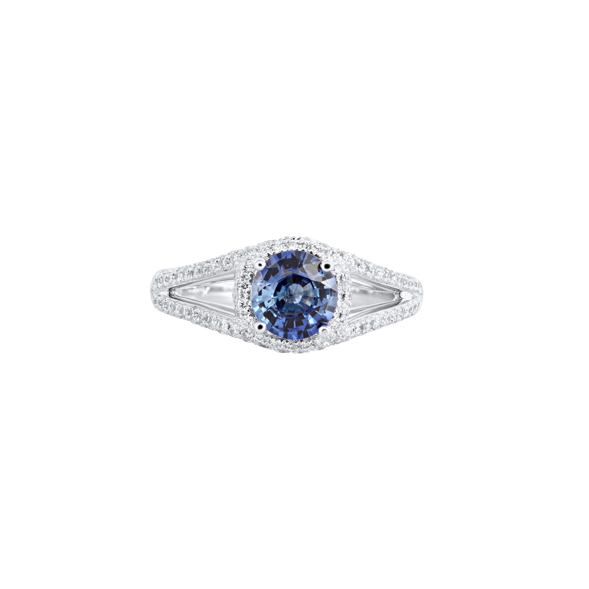 Rings Rings in White Gold containing Multi-gemstone, Diamond, Sapphire BAR3818