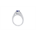 Rings Rings in White Gold containing Multi-gemstone, Diamond, Sapphire BAR3818