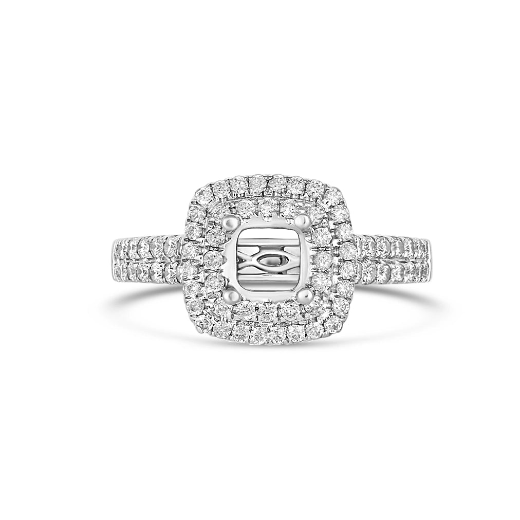 Engagement Collections Rings in White Gold containing Amethyst, Multi-gemstone, Diamond 348344
