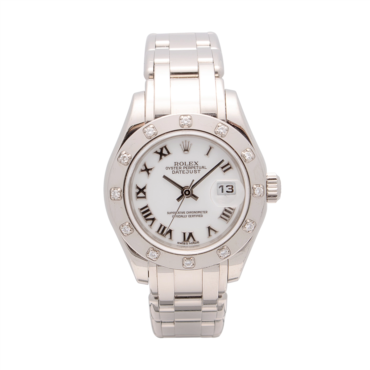 Preowned Rolex watch in White Gold 80319953B7294