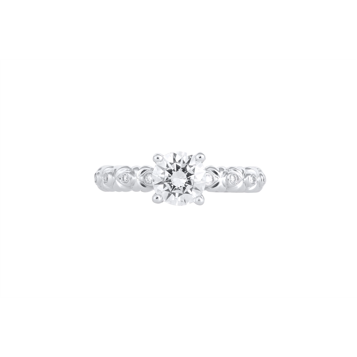 Engagement Collections Engagement in White Gold 1R238G