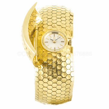 Omega Preowned watch in Yellow Gold Honeycomb