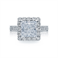 Tacori Engagement Rings in Platinum/Palladium containing Diamond HT 2605 PR 7
