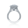 Tacori Engagement Rings in Platinum/Palladium containing Diamond HT 2605 PR 7