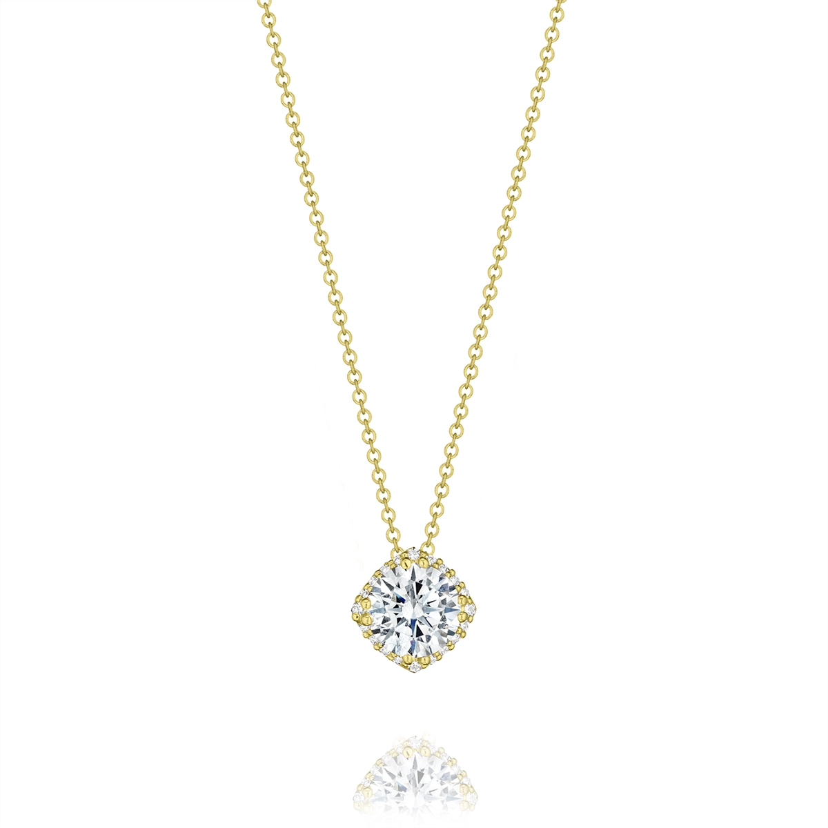 Tacori Necklaces in Yellow Gold containing Diamond FP 643 6.5 Y