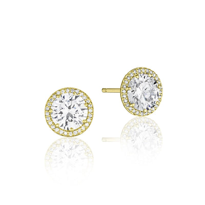 Tacori Earrings in Yellow Gold containing Diamond FE 670 6.5 Y