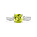 Rings Rings in White Gold containing Peridot, Multi-gemstone, Diamond 352183
