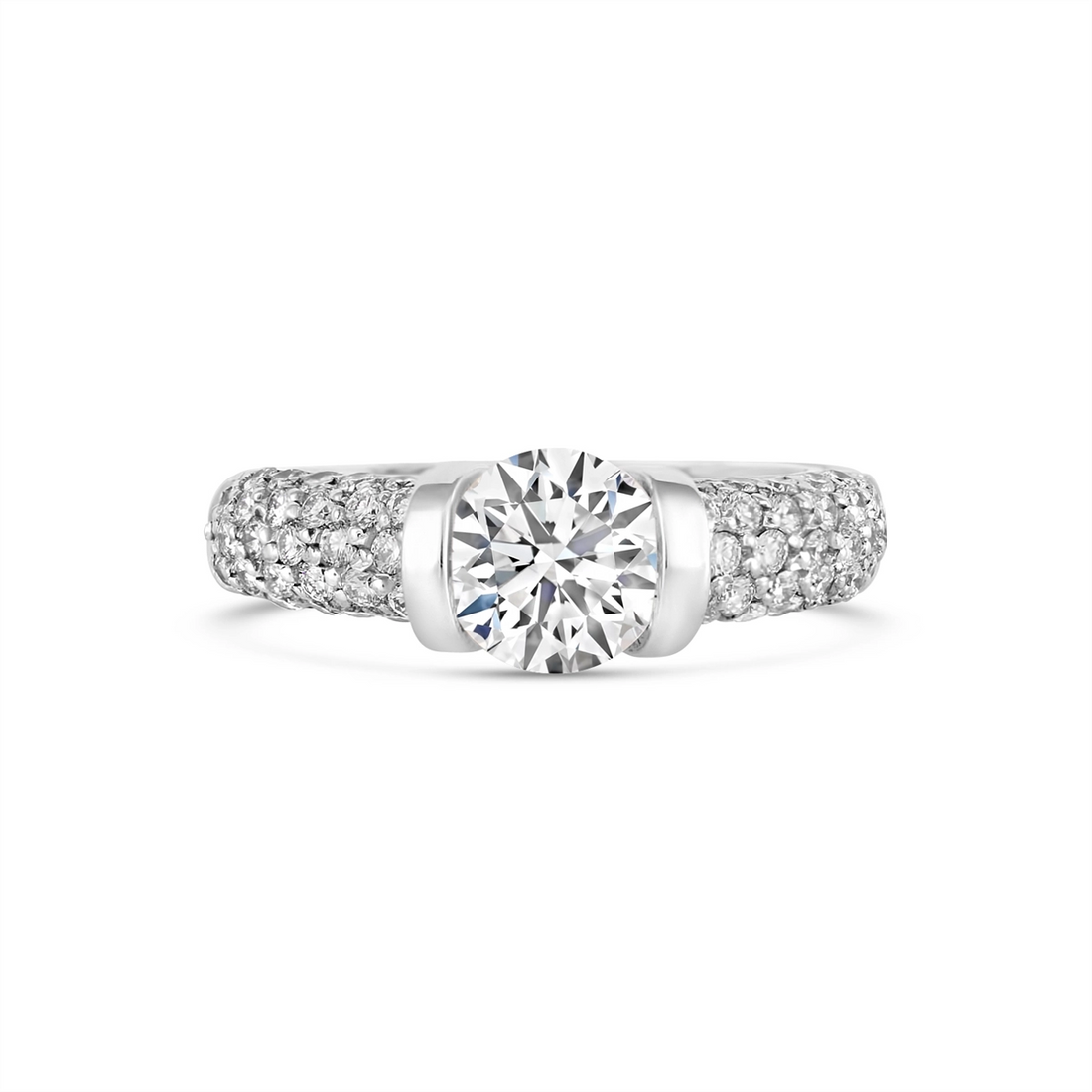 Engagement Collections Engagement Rings in White Gold containing Diamond 352184