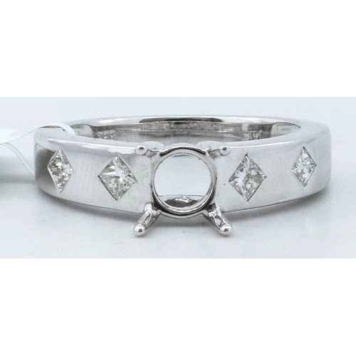 Engagement Collections Rings in White Gold containing Aquamarine, Multi-gemstone, Diamond 352229