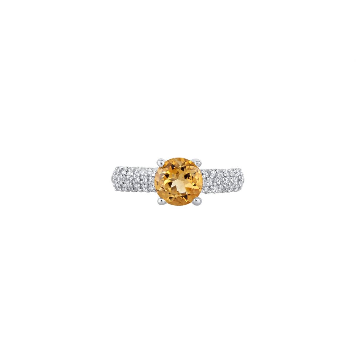 Engagement Collections Engagement Rings in White Gold containing Diamond R14985-DI-01