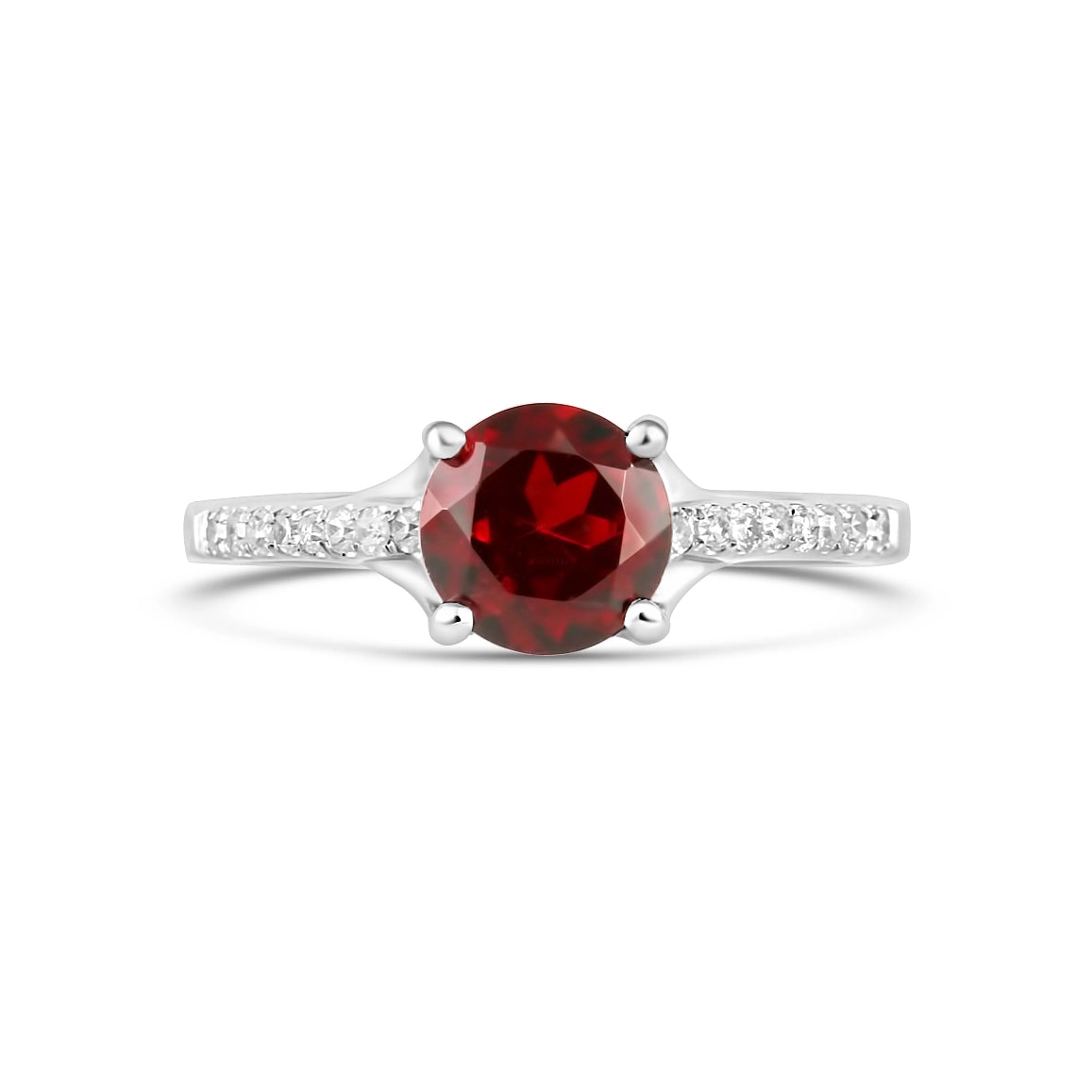 Rings Rings in White Gold containing Garnet, Multi-gemstone, Diamond 352251