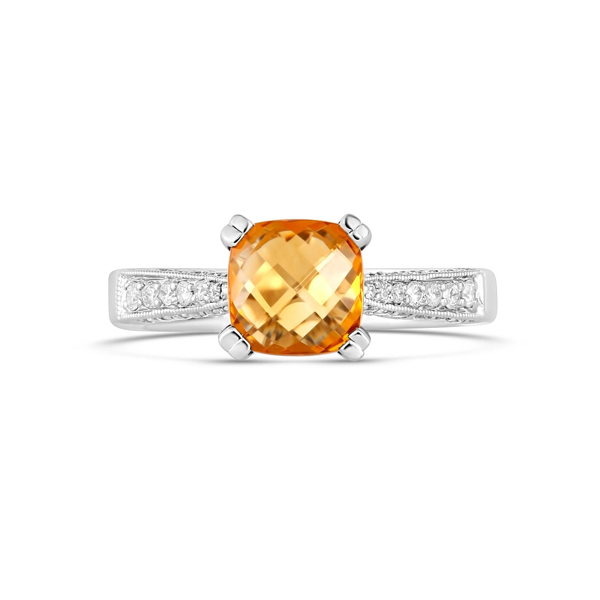 Rings Rings in White Gold containing Citrine, Multi-gemstone, Diamond 352298