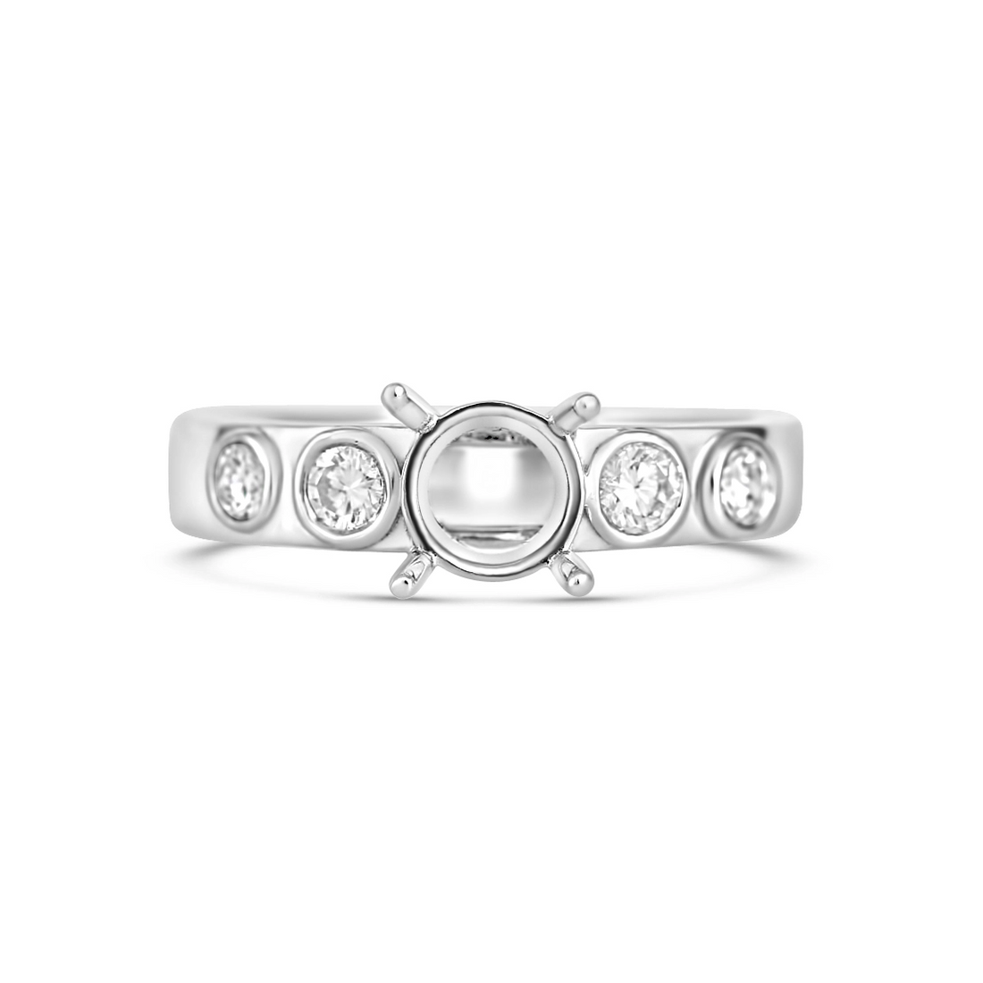 Engagement Collections Engagement Rings in White Gold containing Diamond 352305