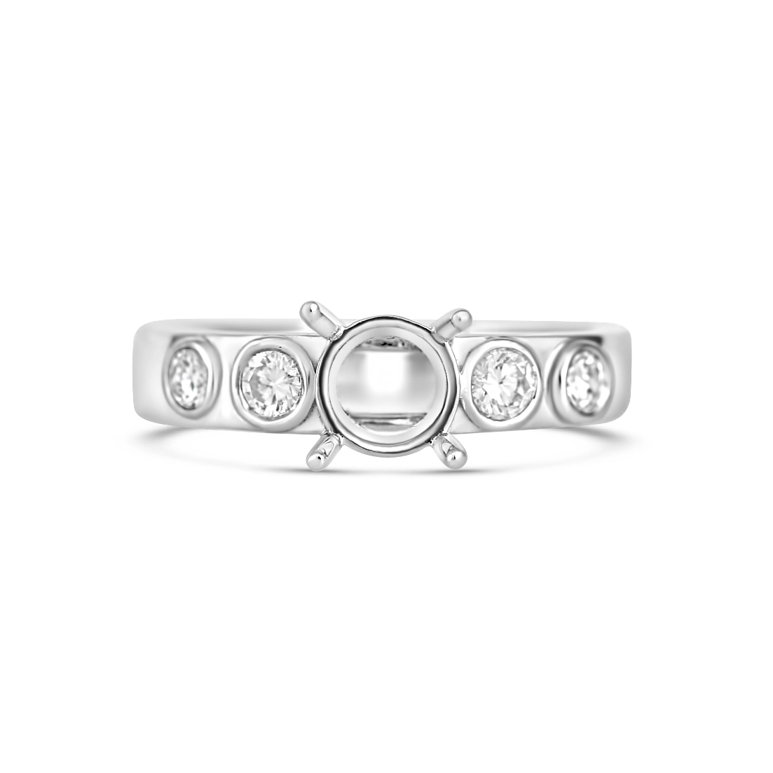 Engagement Collections Engagement Rings in White Gold containing Diamond 352305
