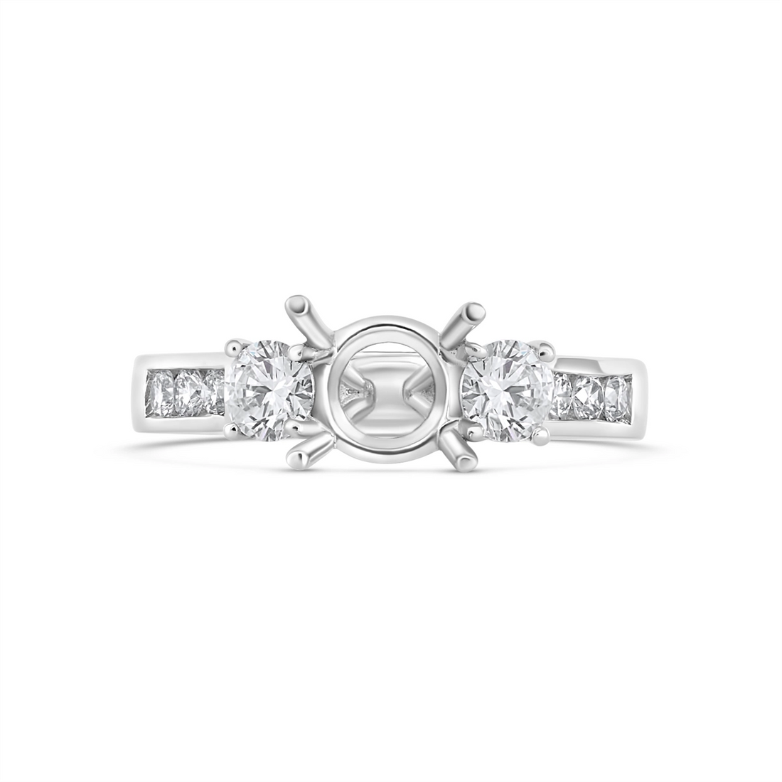 Engagement Collections Engagement Rings in Platinum/Palladium containing Diamond 352404