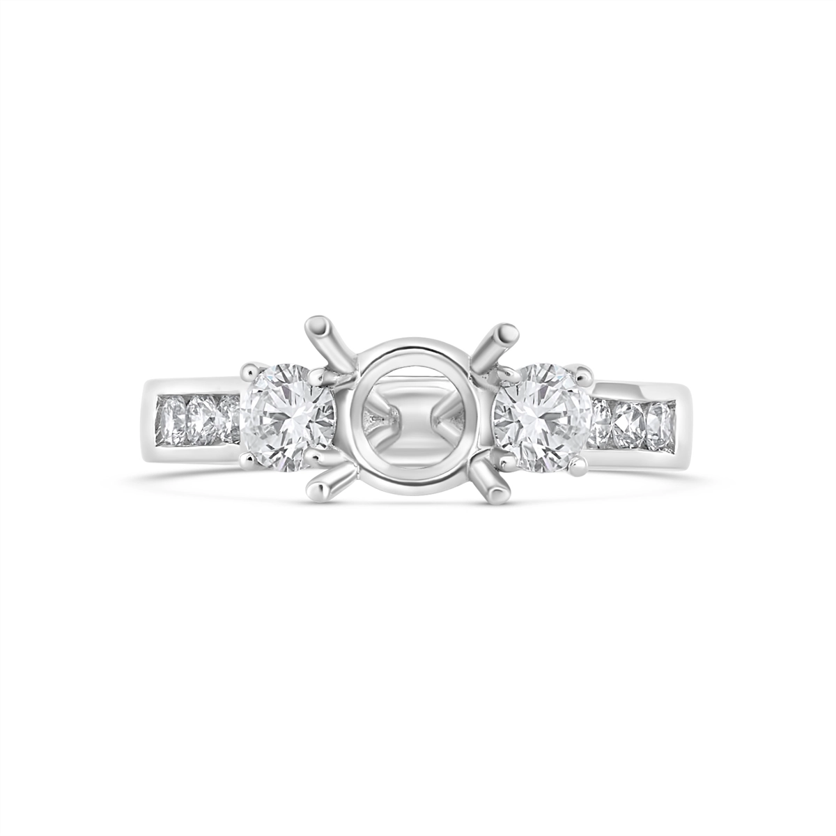Engagement Collections Engagement Rings in Platinum/Palladium containing Diamond 352404