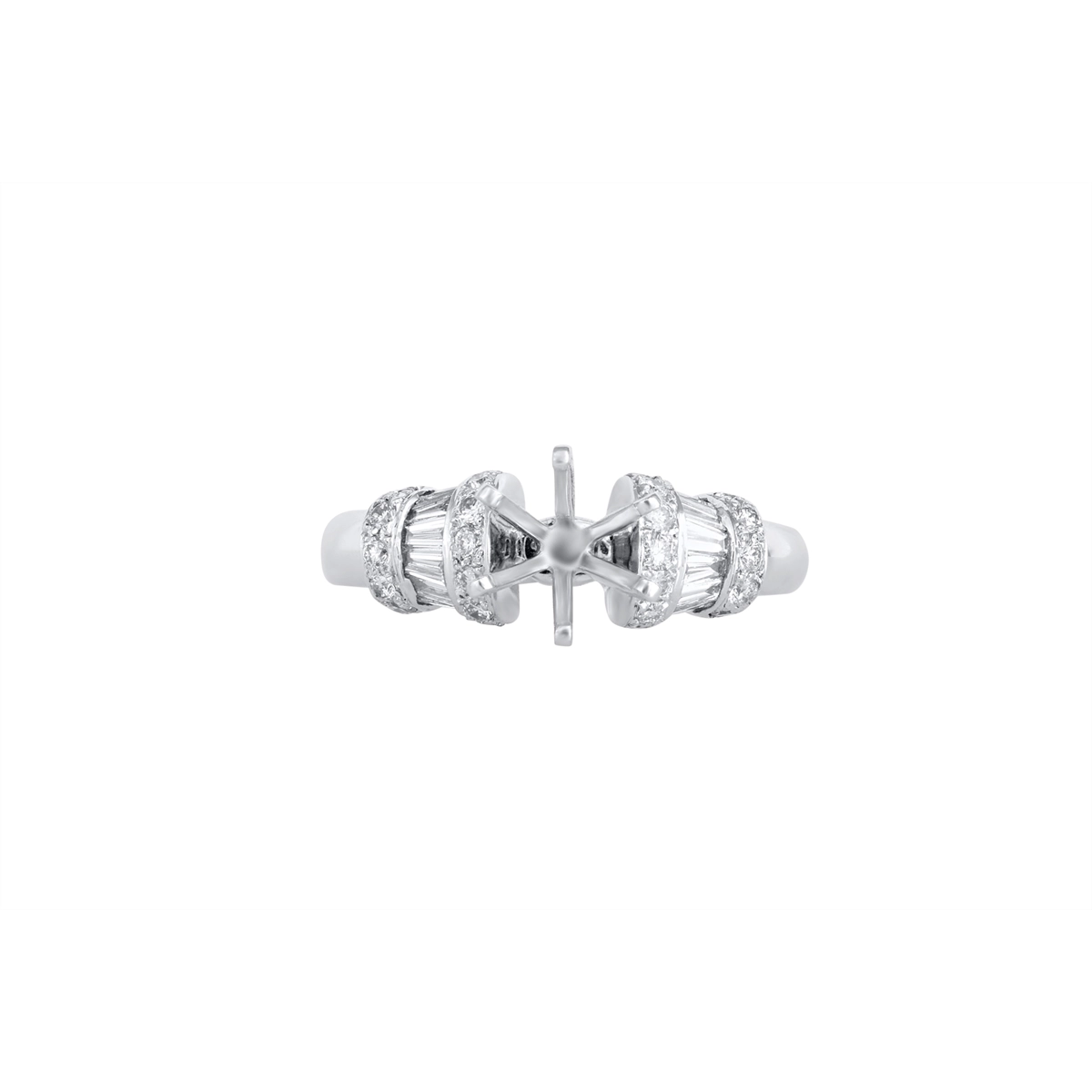 Engagement Collections Engagement Rings in Platinum/Palladium containing Diamond DM-636