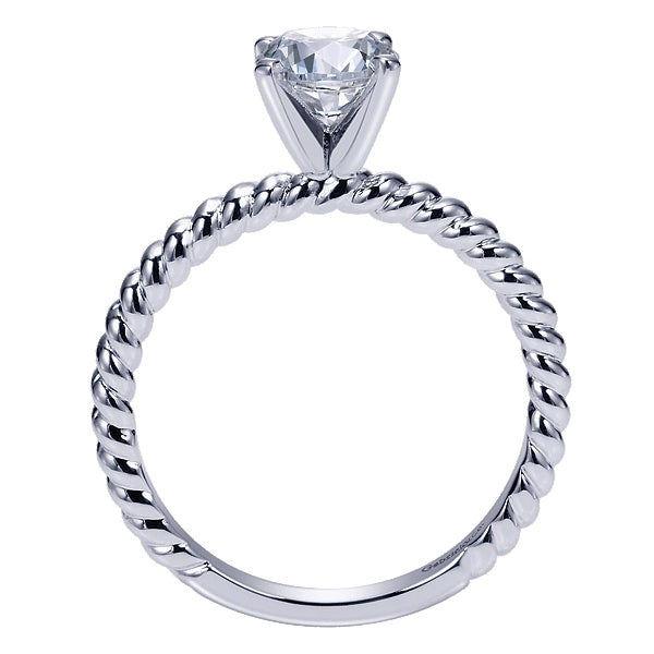 Gabriel & Co Engagement Rings in White Gold ER9017W8JJJ