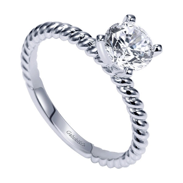 Gabriel & Co Engagement Rings in White Gold ER9017W8JJJ