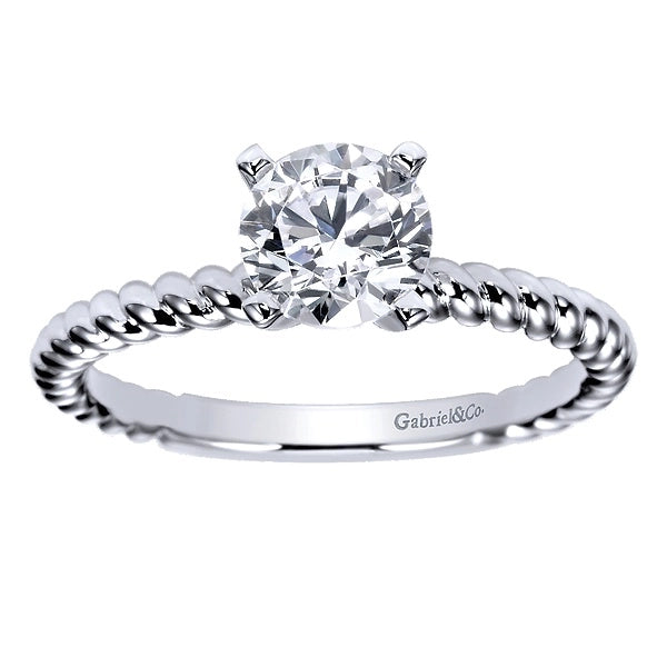 Gabriel & Co Engagement Rings in White Gold ER9017W8JJJ