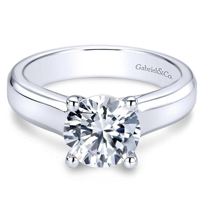 Gabriel & Co Engagement Rings in White Gold ER9428W4JJJ