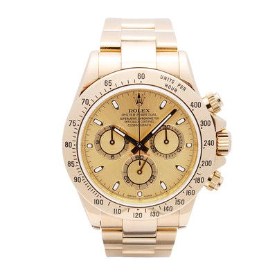 Preowned Rolex watch in Yellow Gold 116528820B78498