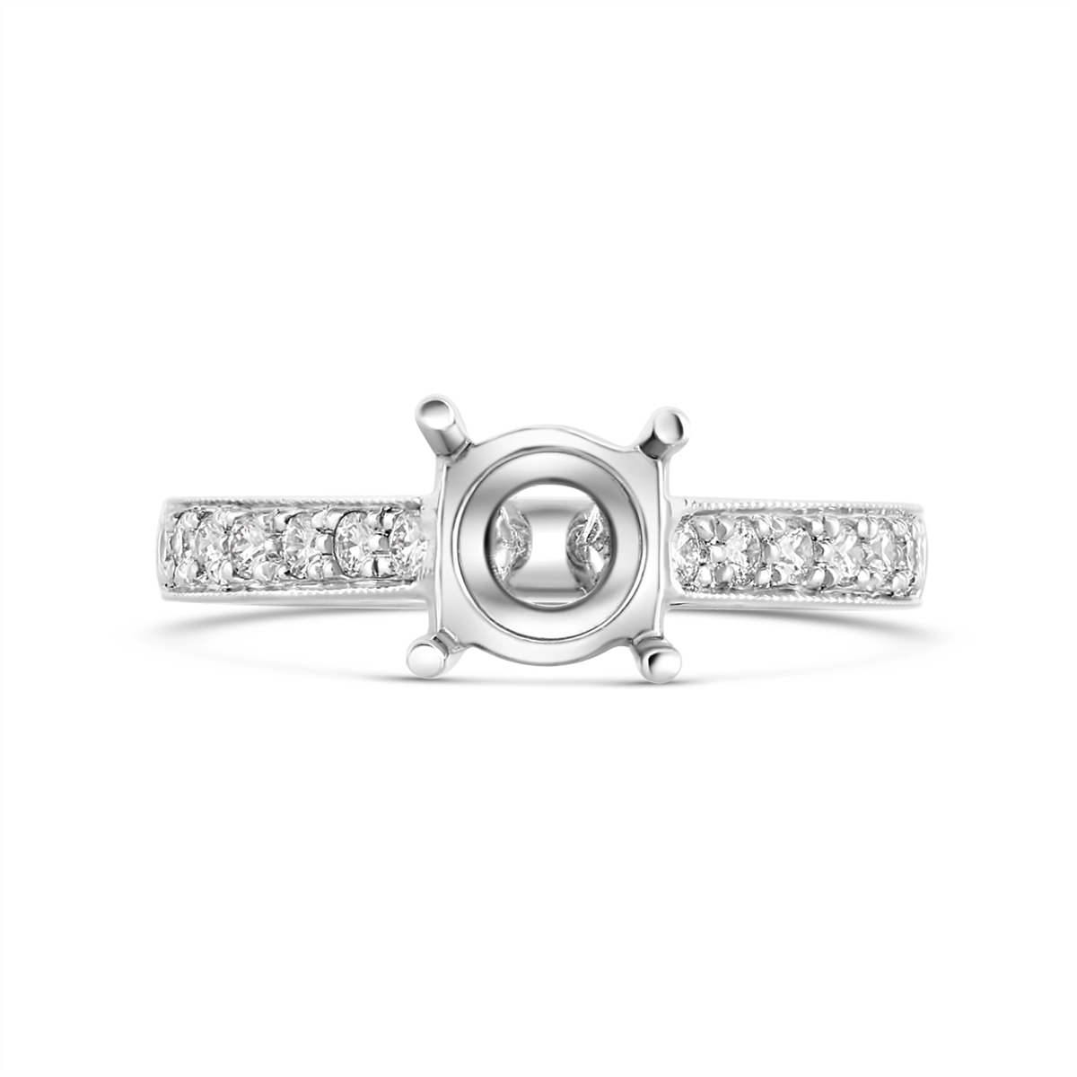 Engagement Collections Engagement Rings in Platinum/Palladium containing Diamond 353730