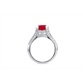 Rings Rings in Platinum/Palladium containing Multi-gemstone, Diamond, Ruby 353758