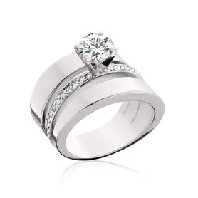 Engagement Collections Engagement Rings in White Gold containing Diamond 354011