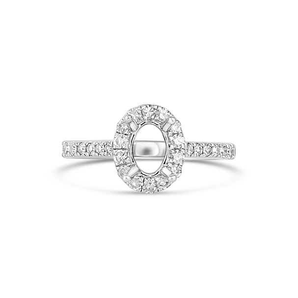 Engagement Collections Engagement Rings in White Gold containing Diamond 354050
