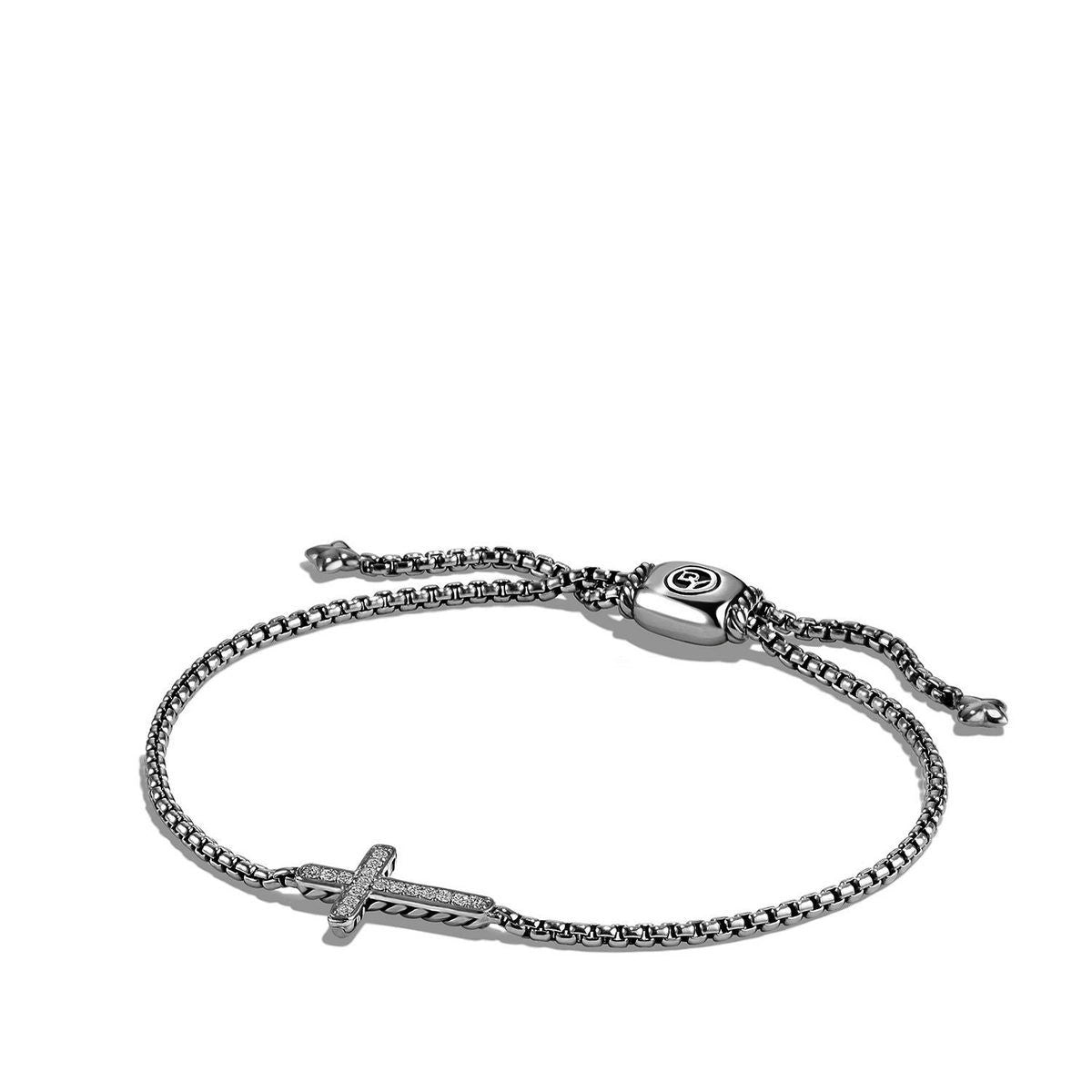 David Yurman Bracelets in Silver containing Diamond B12650DSSADI