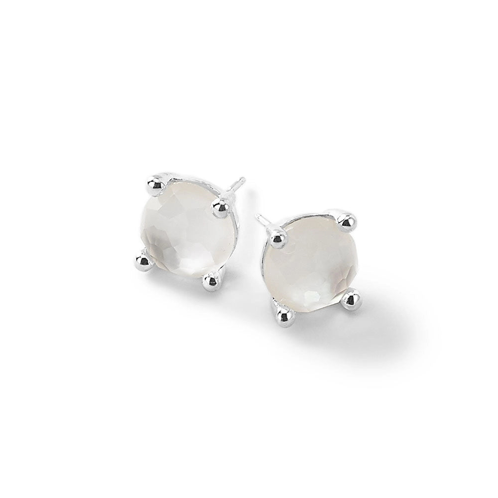 Ippolita Earrings in Silver containing Mother of pearl, Quartz, Multi-gemstone SE1503DFMOP