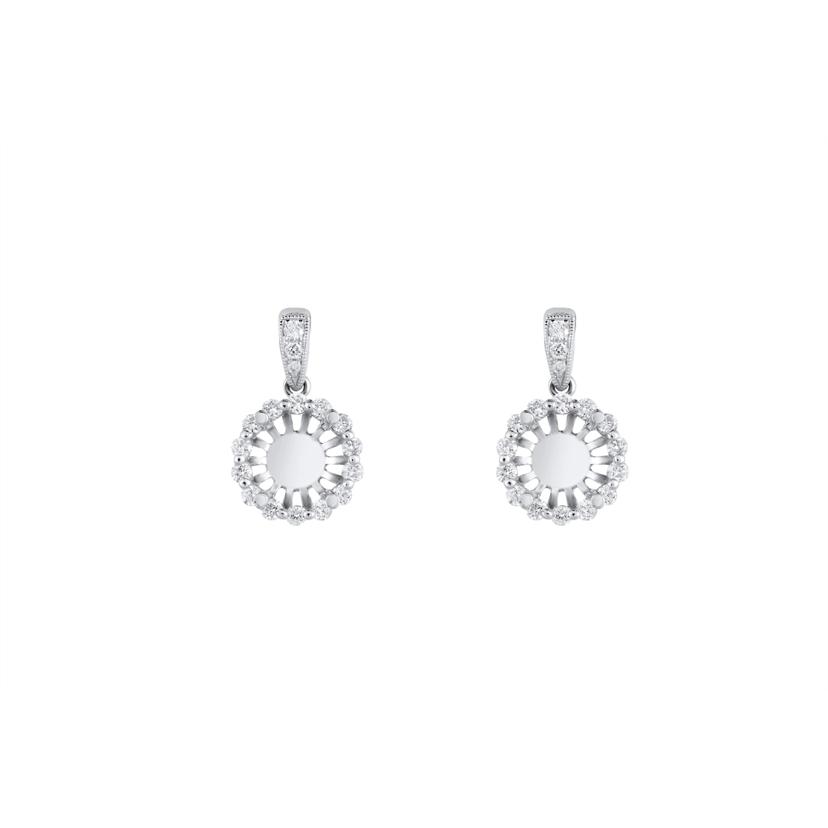 Pendants Pendants in White Gold containing Diamond 355459